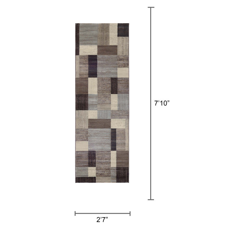 Eagletown Geometric Indoor Rug, Runner 2'7" x 7'1