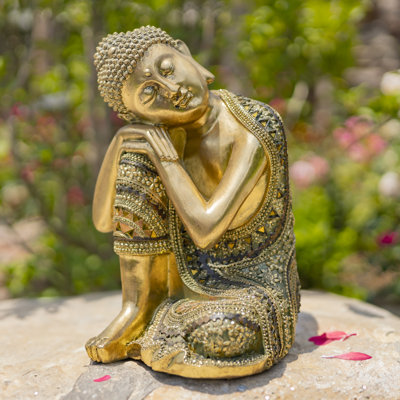 Statue de jardin en polyrésine résistante aux intempéries