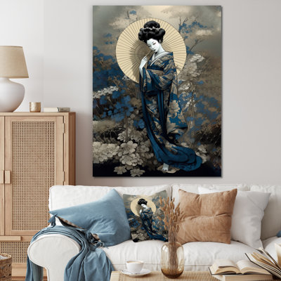 «Elegant Japanese Woman II», impression sur toile