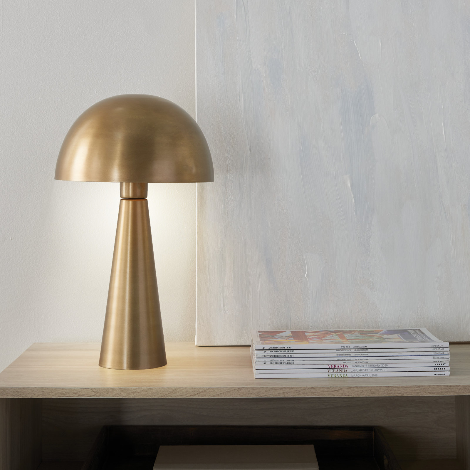 Bego Metal Table Lamp, Gold