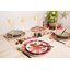 Mandala Red Dinnerware Set 18 Piece - Service for 6