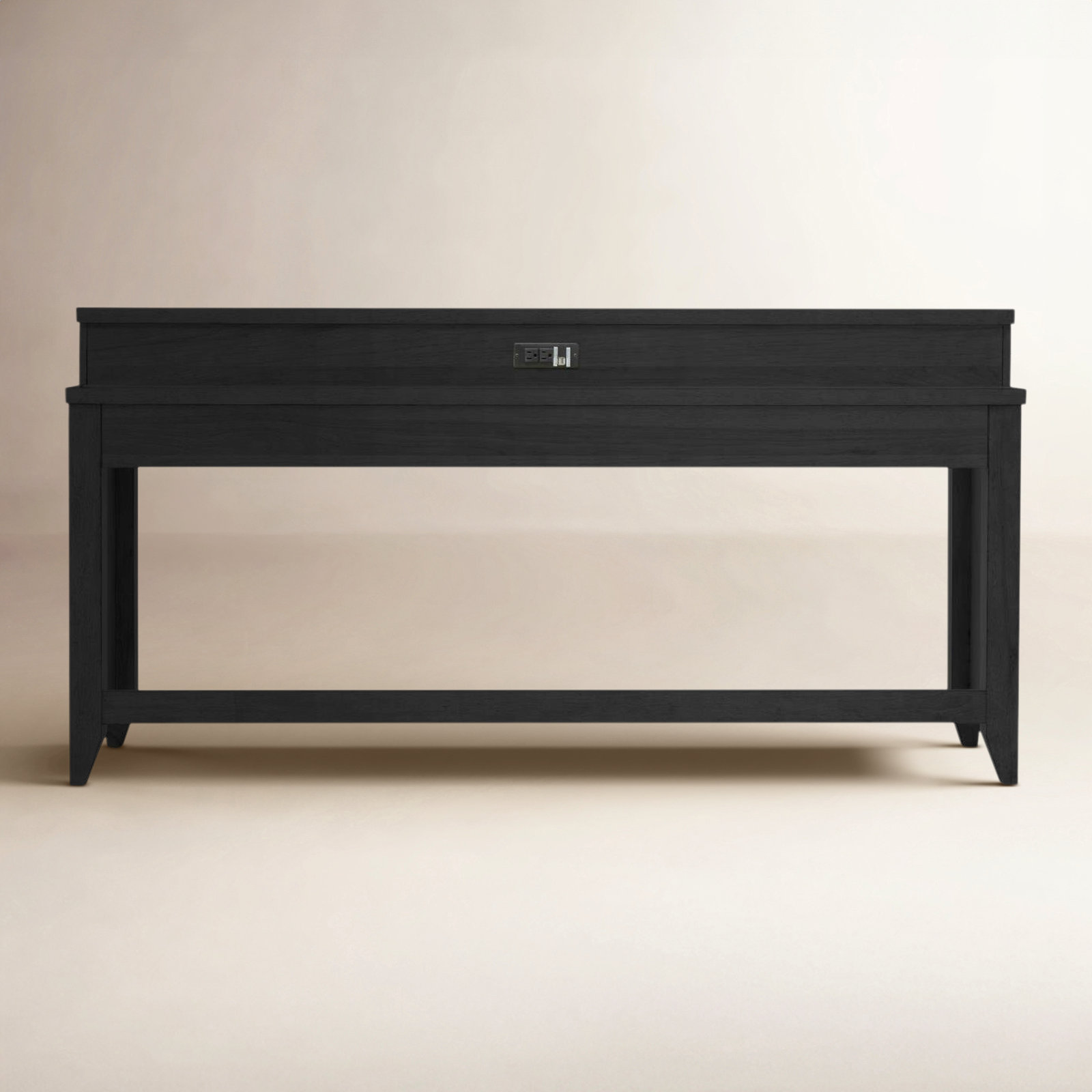 Mya 72" Console Table, Black, 36" H x 72" W x 18" D