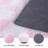 White and pink checkered indoor area rug, festive decor suitable for living rooms, studies, and children's rooms.-1019347576-1019347578
