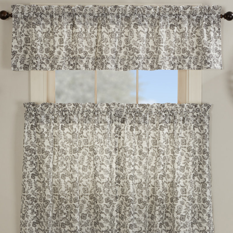 Gray Gables Floral Valance
