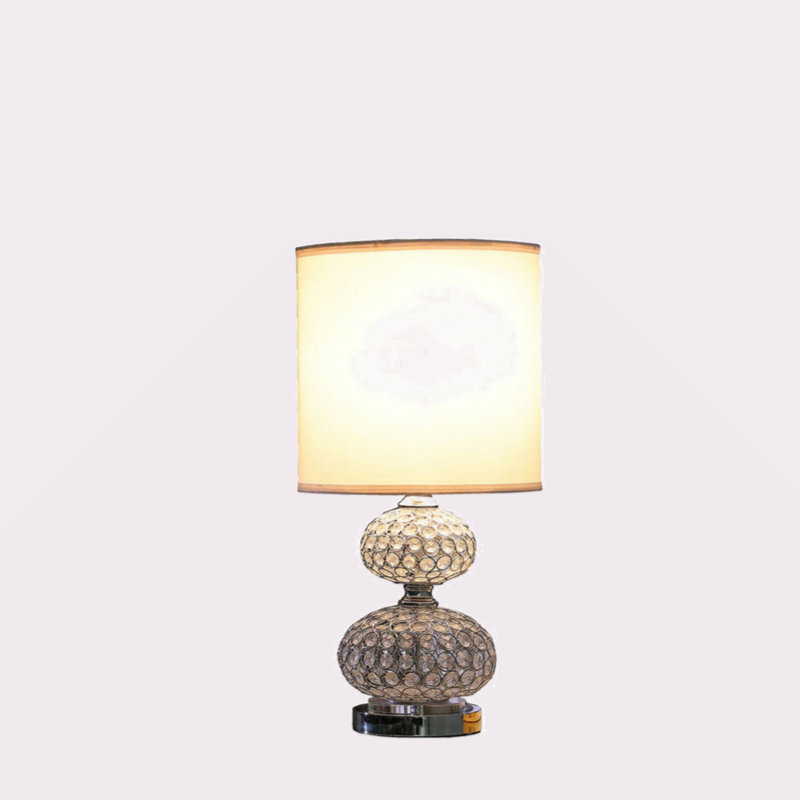 24" Mod Crystal Inspired Retro Table Lamp