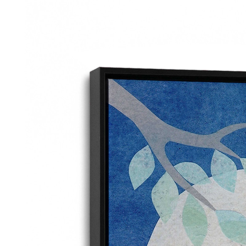 Reproduction d'art sur toile «Wilderness Collage X» par Kim Conway, H 48 po x l 32 po, Noir