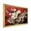 Orchidée blanche et rouge, branches de fleur V - art mural floral abstrait