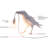 Kaye 1-Bulb LED Plug-in Bird Table Lamp Resin Novelty Lights for Room Desk Office Artistic Decor-484417509