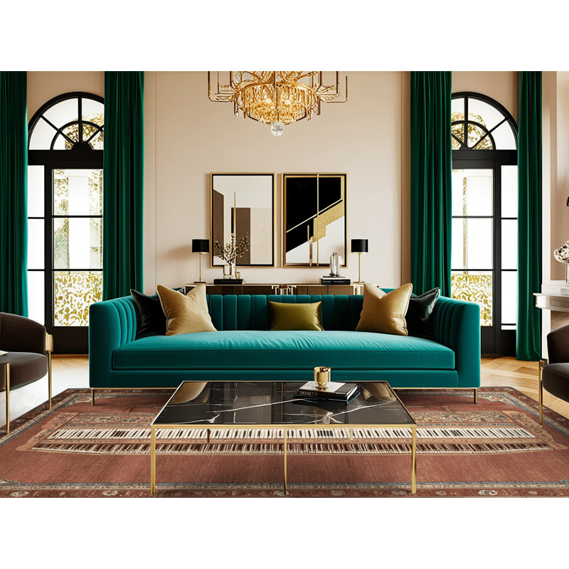  Tapis lavable lavande, Rond 4 pi