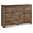 Euodia 61.34'' W 6 - Drawer Dresser