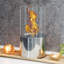Bio-Ethanol Outdoor Tabletop Fireplace with Flame Guard-608075245