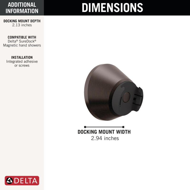 SureDock Magnetic Docking Mount, Venetian Bronze