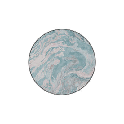 Machine Washable Gray Area Rug