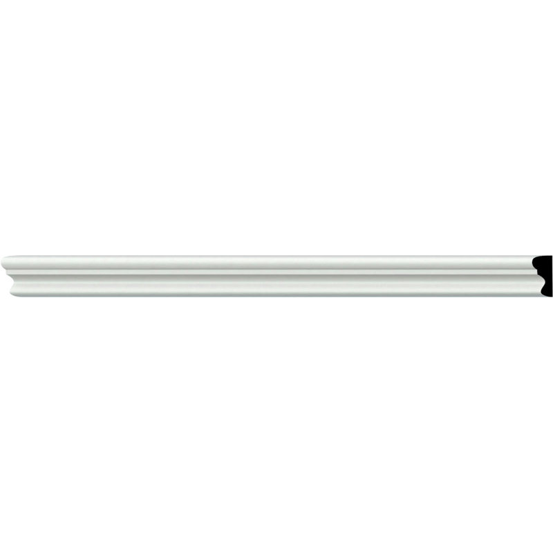 Endurathane Stockport Chair Rail, 3/4"H x 3/8"P x 94 1/2"L, Factory Primed