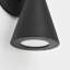 Lancaster 2 Light Bell / Cone Outdoor Steel Wall Light-1058867594