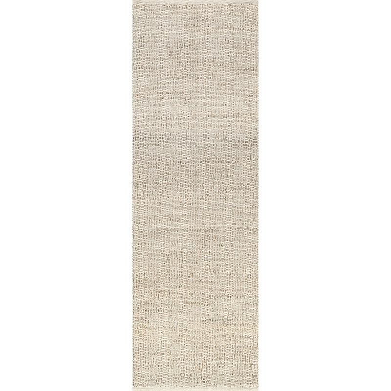 Tapis en jute et coton Helton Farmhouse, Rectangulaire 4 pi x 6 pi