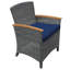 Bella Wicker Outdoor Dining Armchair-65091741-65091714
