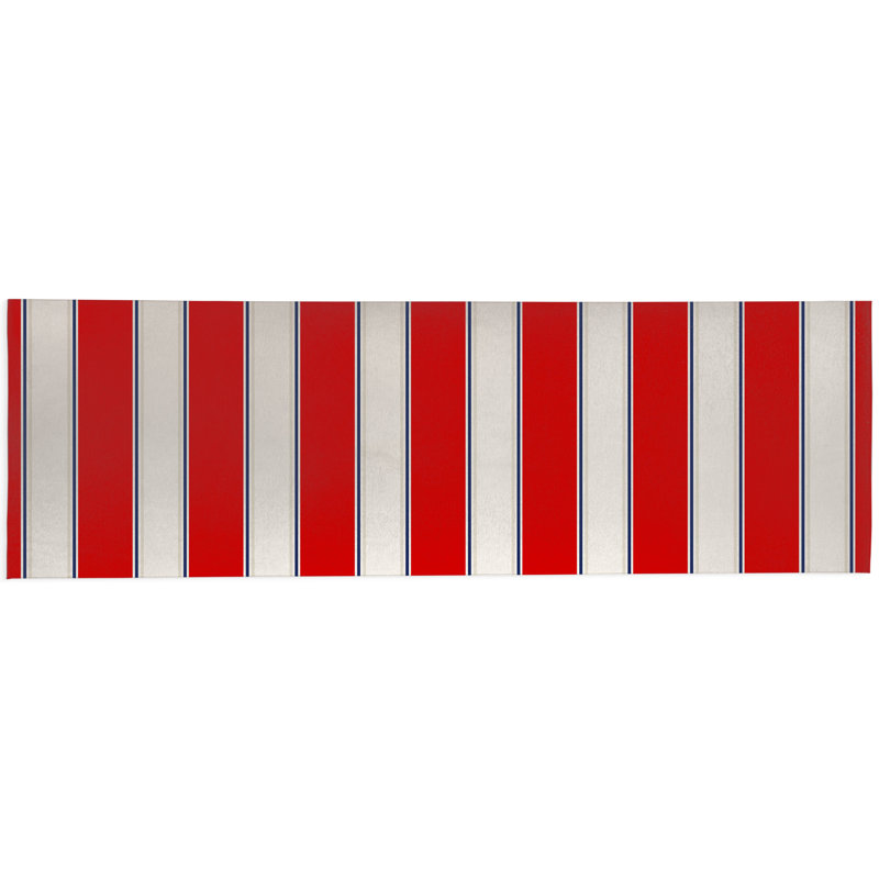 Tapis d'extérieur à rayures Cabana, Tapis de couloir 2 pi 6 po x 8 pi