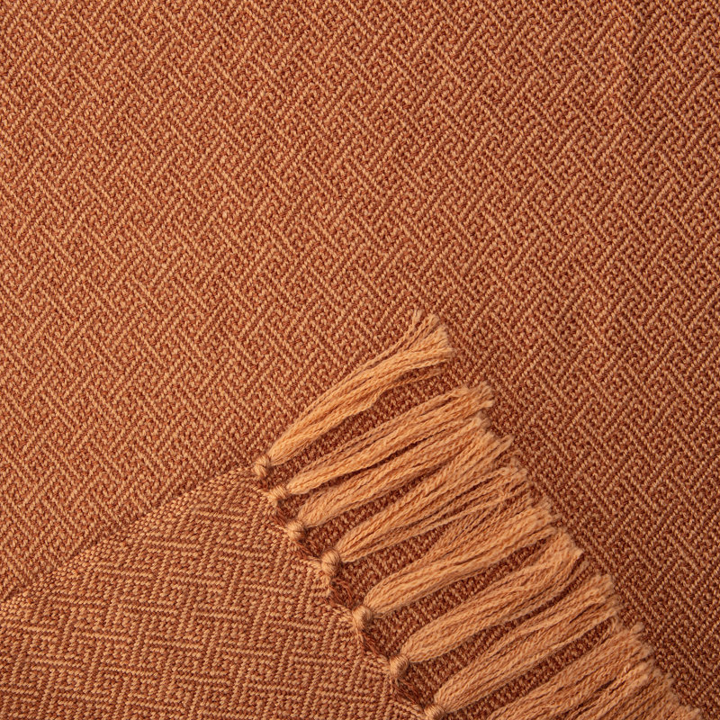 Mini Maze Super Soft Throw, Brown