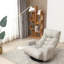 Chaise relaxante avec rembourrage et base rotative douce à position réglable