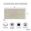 Carreau de porcelaine pour plancher et mur en travertin 24 po x 48 po American EcoStone (2 pièces, 16 pieds carrés / caisse)-124871255