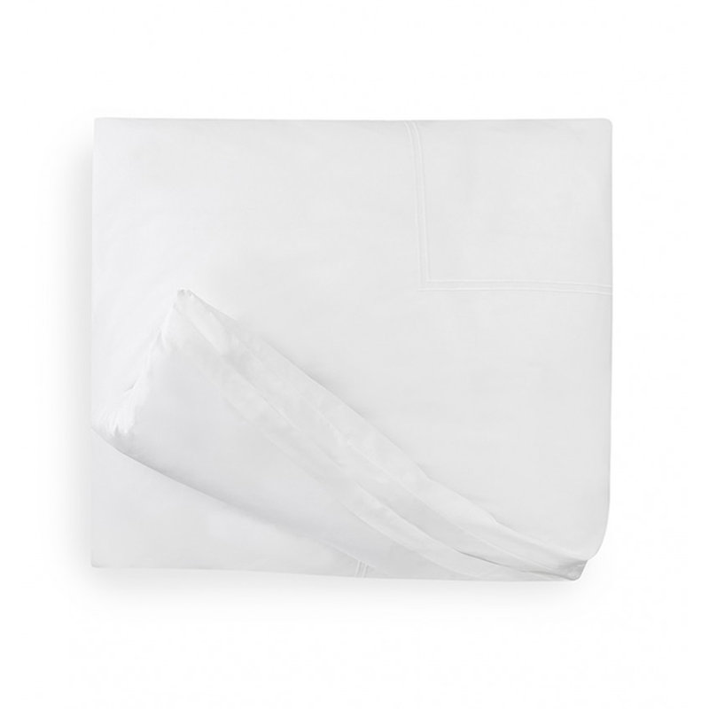 Grande Hotel Percale Duvet Cover, White, King Duvet Cover