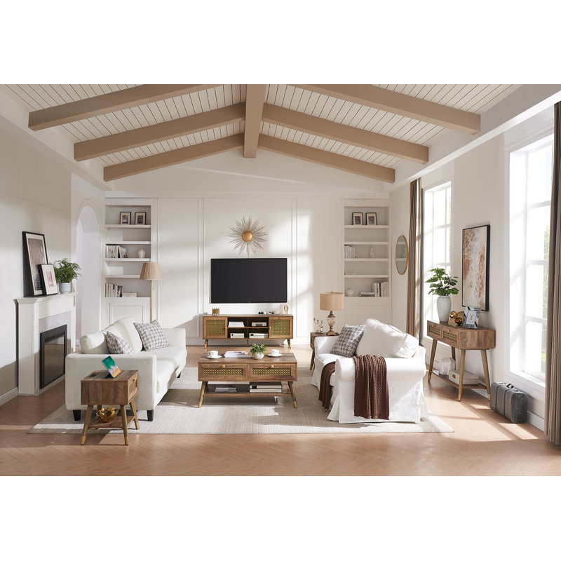 Rashia Coffee Table, Brown