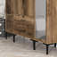 Armoire à motif géométrique Ayreanna, 63,0 x 79,2 x 18,7 pouces | 100% panneau de particules enduit de mélamine, épaisseur: 0,7 pouce | Solution de rangement élégante pour l'organisation de la chambre à coucher et du placard, durable et élégante-524122338