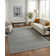 Tapis rectangulaire gris clair / noir Rudra
