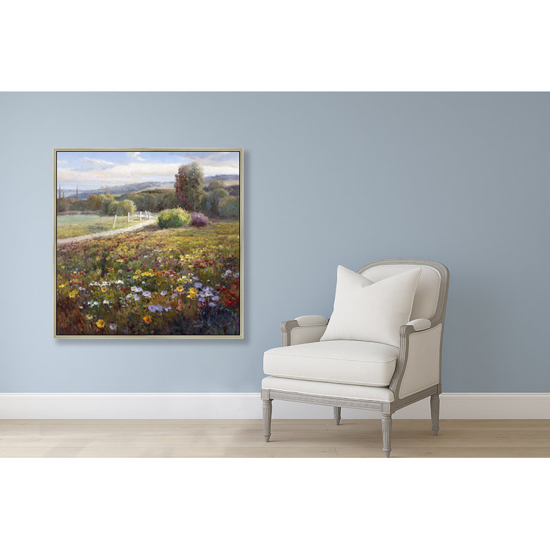 Sun-Dappled Meadow Print, Brown, 26" H x 26" W