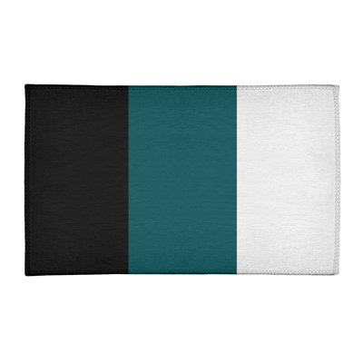 Tapis en poly à rayures de football philadelphia