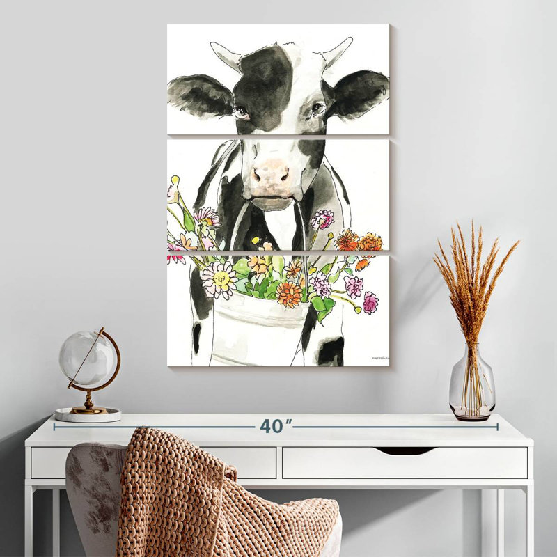 Springtime Bessie, 32" H x 20" W