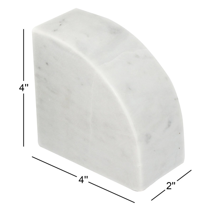 Matheson Marble Bookends