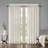 Versatile Light-filtering Polyester Sheer Panels For Modern Living Spaces