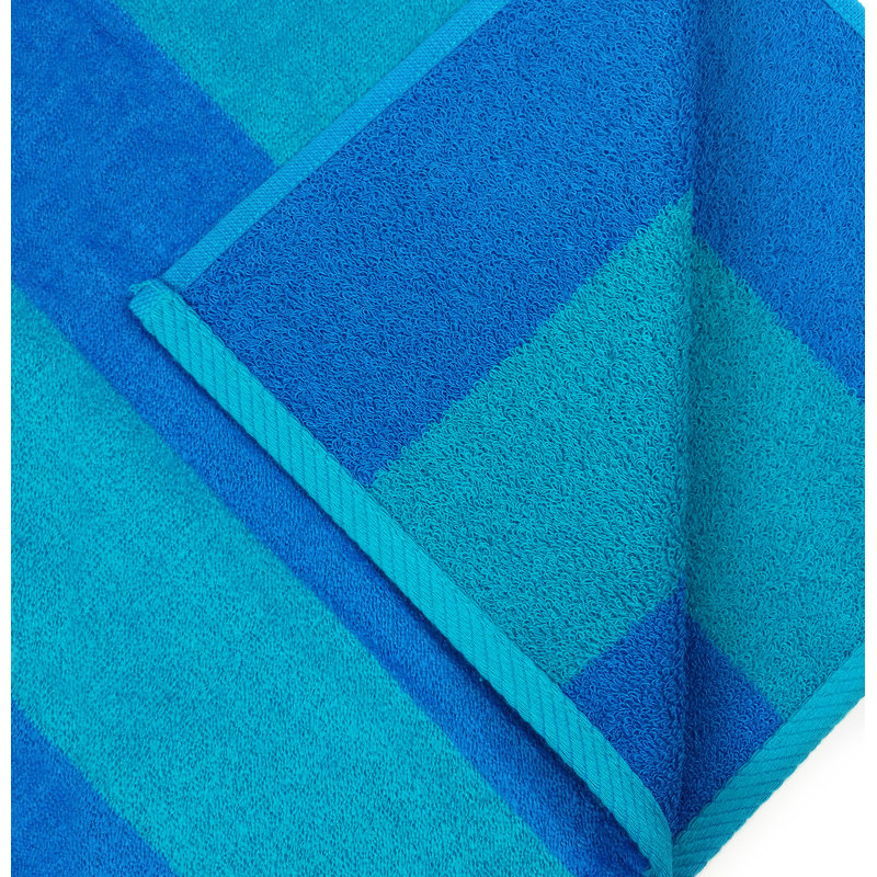 Serviettes de plage en velours deux tons Stokely, 100% coton, serviettes de piscine 30 po x 60 po, Paquet de 12