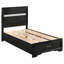 Lit simple à panneau avec rangement en bois SantaAna-867641324-867641326
