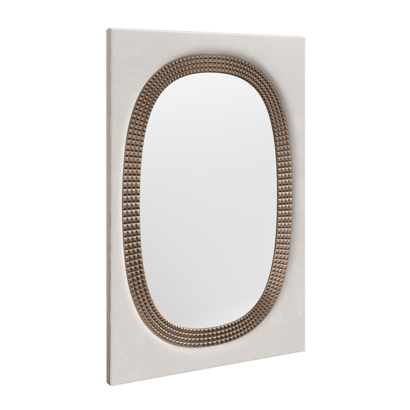 Oxford Resin Beveled Mirror
