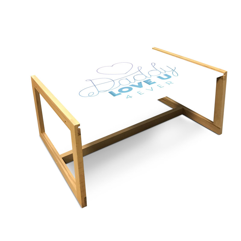 Jahmarcus Sled Coffee Table, 90cm H x 62cm W x 40cm D