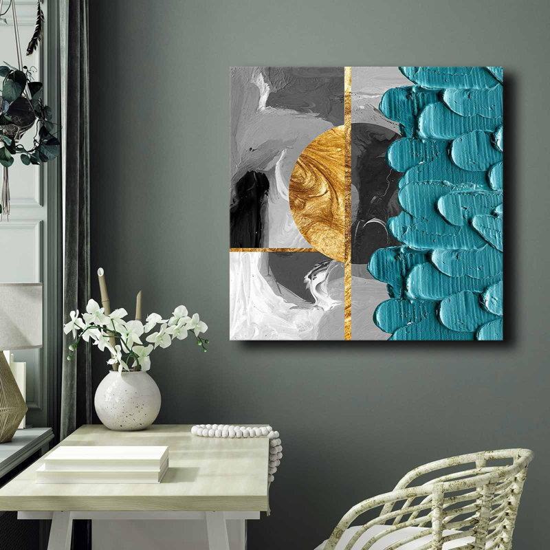 Peinture décorative sur toile