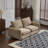 69 In. 2Seats Modular Sectional Velvet Sofa Corner Chair Sofa Couch, Nomad-480689805-480689806