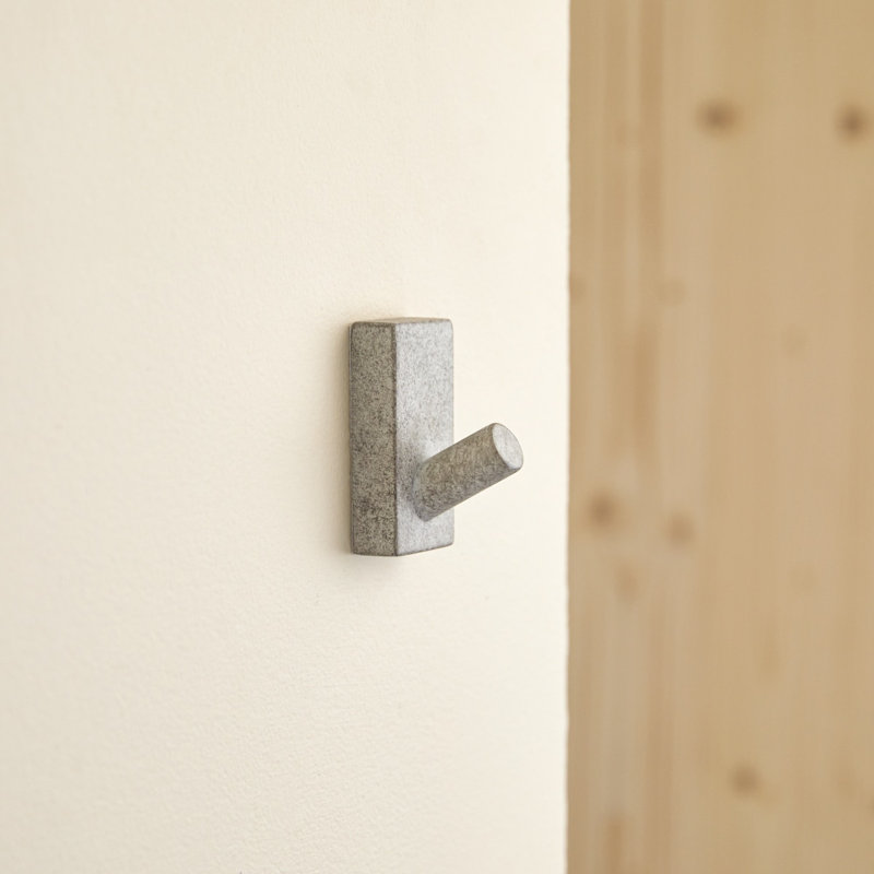 Sara 4cm Wall Mounted Required Towel Bar, Grey
