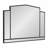 Arched Window Pane Wall Mirror