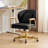 Ergonomic Faux Leather Home Office Chair-1481109270