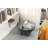 Glass Top End Table-1394003927