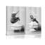2 Piece Wrapped Canvas Wall Art