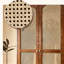 RattanWood Large Capacity Wardrobe Storage Cabinet Armoire