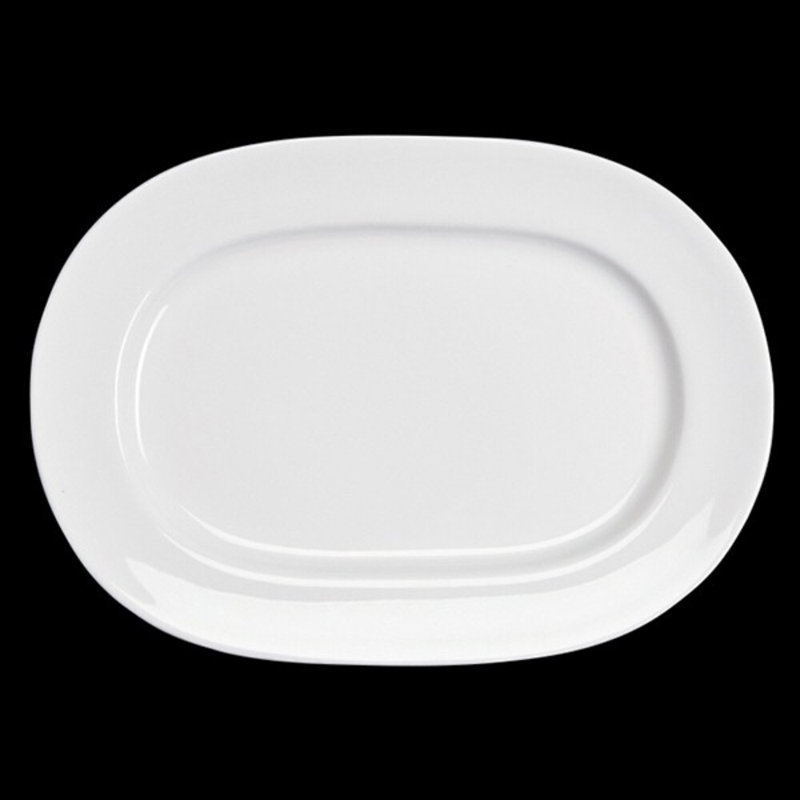 AW PRISTINE UND Platter Racetrack Oval Pristine