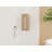 12" Bathroom Side Cabinet,Soft Close Doors,Float Mounting Design