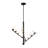 Cypress 3 Arm Opal Glass LED Chandelier-95320088