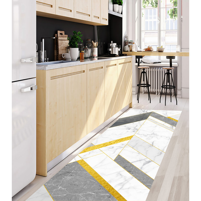 Suri Non-Skid Kitchen Mat, Runner 80 x 300cm